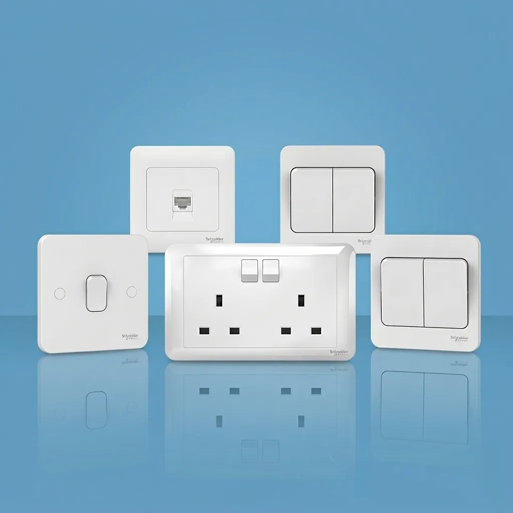 Electrical switches and sockets for residential and commercial projects