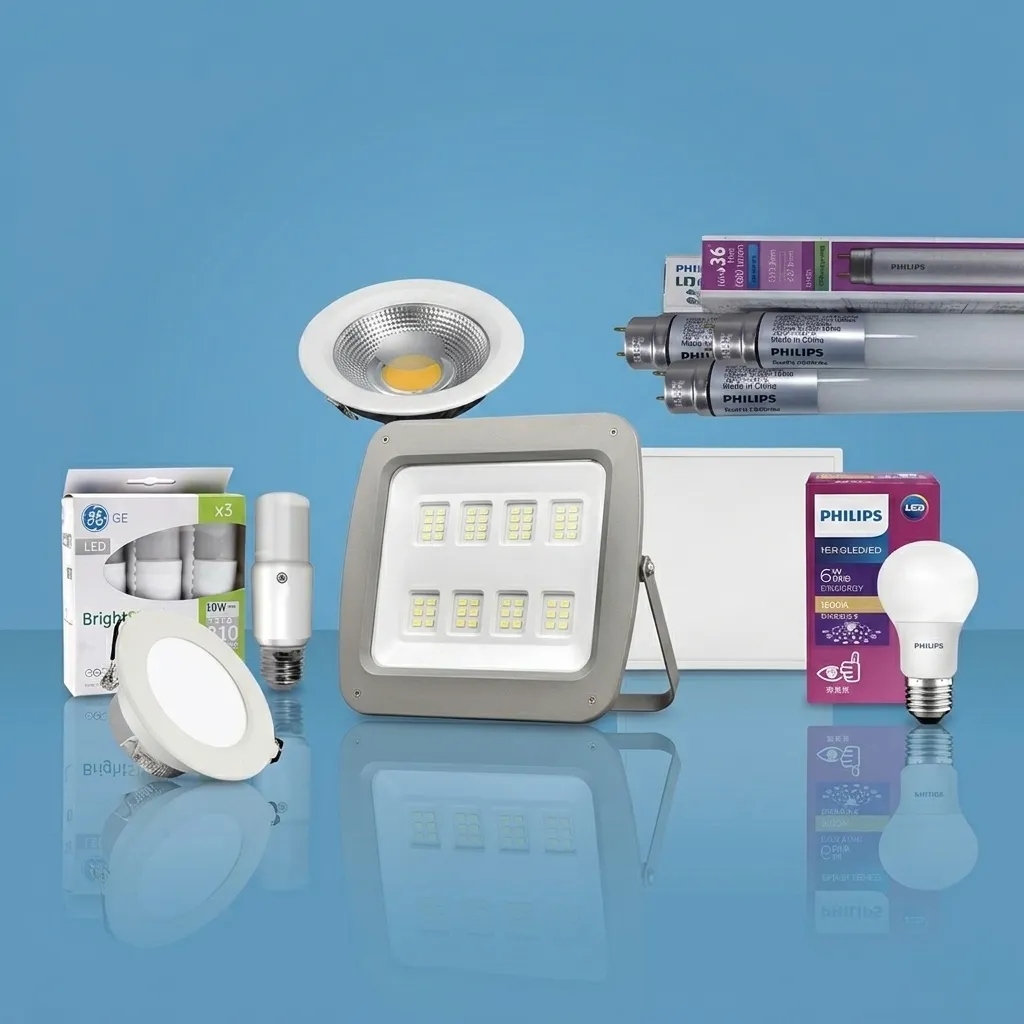 Smart LED lighting solutions for modern buildings, commercials, residentials and offices