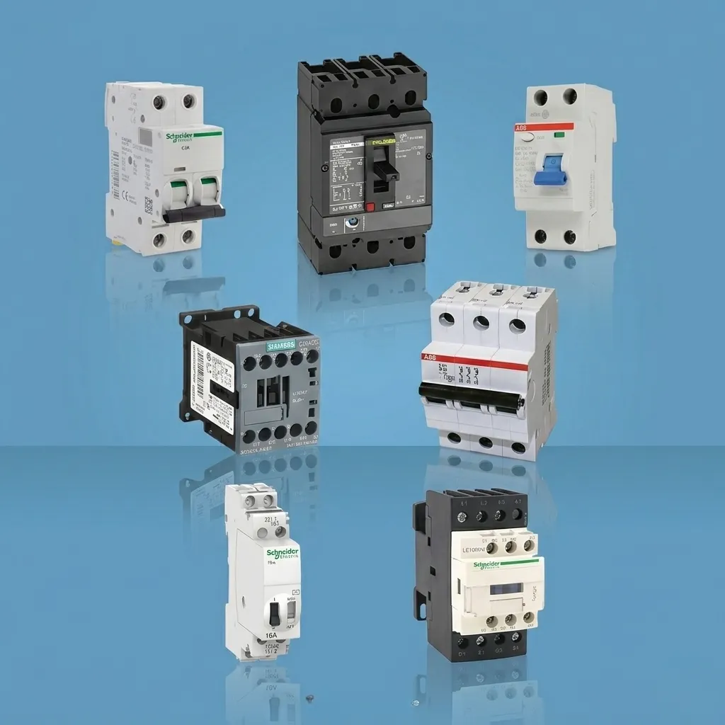 Circuit breakers and electrical protection devices for power systems